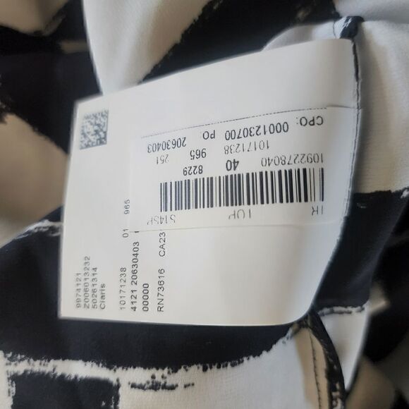 Hugo Hugo Boss Ciaris silk top size 8 - Picture 5 of 5